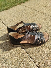 Dámske kožené sandále Remonte 38 nenosené - 3