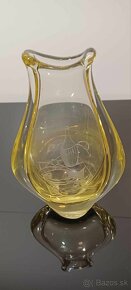 Krásna váza z hutného skla Klinger - 3