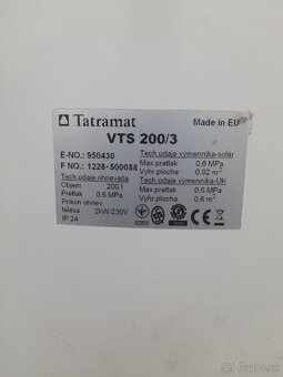 Bojler Tatramat VTS 200/3 - 3