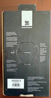 Race Face Atlas, nové platformové pedále, červené - 3