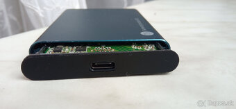 Púzdro na mSATA disky, USB-C 3.0 - 3