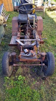 Malotraktor domacej vyroby-bez motora - 3