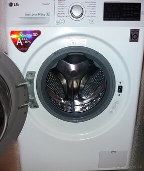 Pračka LG --6,5Kg prádla. Triedy A+++, úzka Slim - 3