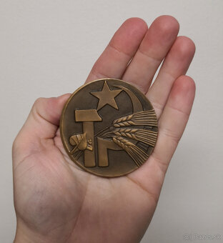 Plaketa 25 Rokov Socialistického Poľnohospodárstva - 3