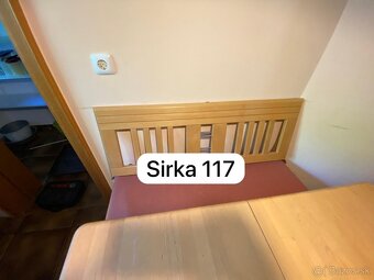 Set jedálenského stola s lavicou a stoličkami - 3