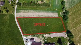 Pozemok Hriňová – Zámemecká, 3031 m2, C-KN p.č. 2976/2 - 3