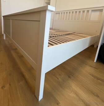 Postel 180x200 biela Hemnes - 3
