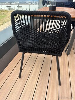 Predám terasové/záhradné kreslá 4ks - 3