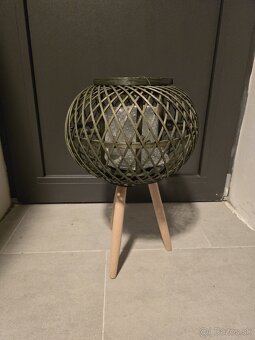 Predám nový svietnik, lampion výška cca 50cm - 3