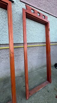 Masívne dvere zo zárubňou 80cm - 3