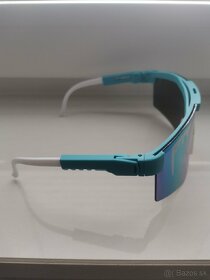 Športové slnečné okuliare Pit Viper (modré-farebné sklo) - 3