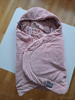 Deka do vajíčka (fusak, zavinovačka) + mušelínová perinka - 3