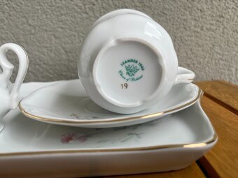 Čajový porcelánový set Leander 1946 - 3