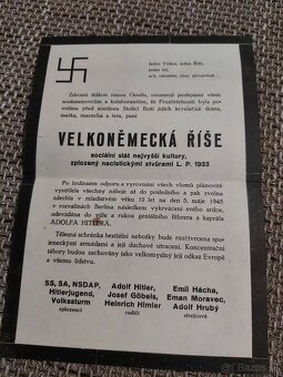 Satirické parte Veľkonemeckej ríše - 3