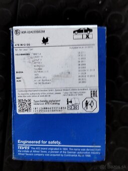 ATE zadné brzdové doštičky pre VW Škoda Audi - 3
