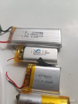 3,7v baterky - 3