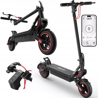 iScooter W8 - 750W, 14 Ah, 40km/h, 40km dojazd - 3