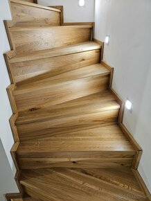 Drevene schody  - výroba a montáž (BUK a DUB) - 3