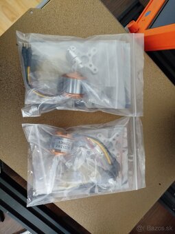 Predám nové combo regulátor ESC + motor-brushless/ 2ks - 3