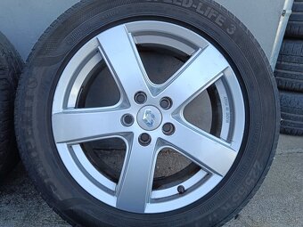 Alu disky 17" 5x108 Renault 225/55 R17 - 3