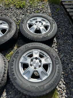 Kolesá DEZENT Van 6x130 ET62 + zimné pneu 225/75 r16 C - 3