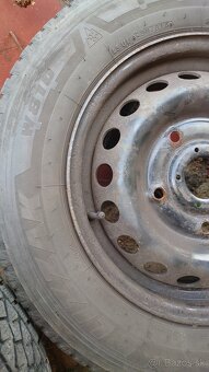 Predam plechove disky R16 s gumami - 3