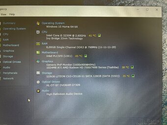 Toshiba Satellite C870-17"HD+/Intel i5/8gb ram/AMD 7610m - 3