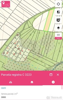 Pozemok pri chatovej oblasti – 3 500 m² - 3