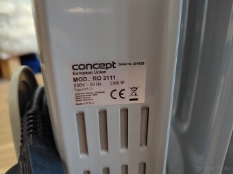 Predám olejový radiator Concept - 3