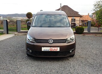 VOLKSWAGEN CADDY 2.0TDI 4x4 - 5MIEST - NAVI- VYHREV -ŤAŽNE - 3