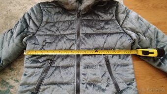 Dámska bunda sivá - 3