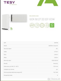 Elektricky bojler (nový /zabaleny) v záruke - 3