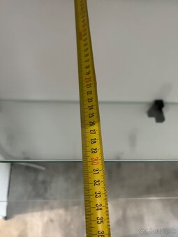 Poličky , Sklenené police, obývačka - 3