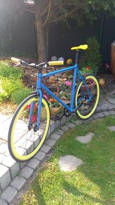 Mestsky bicykel fixie singlespeed - 3