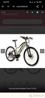 Nový Krosový elektrobicykel/ebike MTF Cross 7.0 - 3
