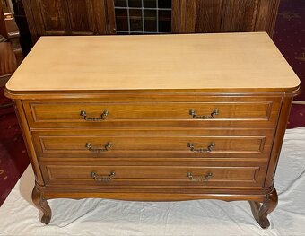 stylova komoda, masiv, bazar, v 81 cm, s 110 cm, h 49 cm - 3