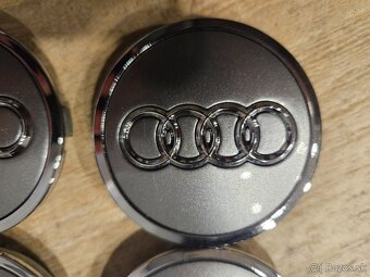Nové stredové krytky AUDI - 61mm - 3