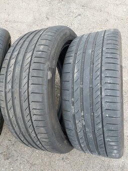 Predám 4ks letne pneumatiky Continental 225/45 r18 - 3