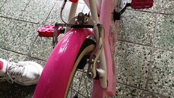 detsky bicykel b-twin docto girl 500 16 palcove kolesa - 3
