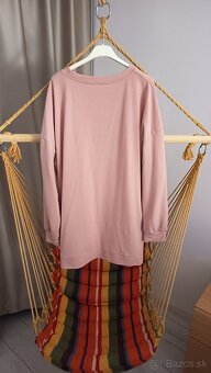 Dámska mikina nová XXL ružová - 3