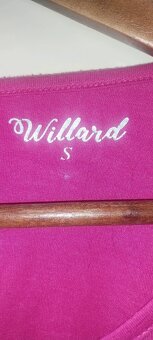 Tenké ružové tričko veľ. S - 3