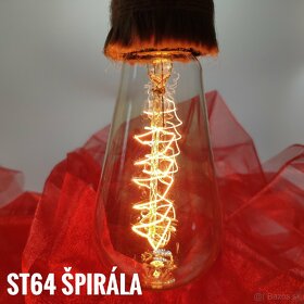 Retro Edison žiarovky - Vintage - 3