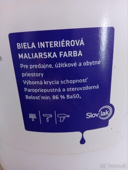 Biela interiérová farba - 3