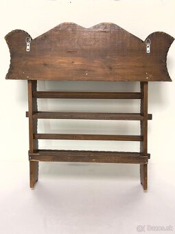 Masívna drevená polička - 3