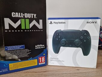 PlayStation 4 Slim 500GB + 2x ovládač + 12 Hier - 3