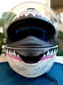 Přilba Shark Spartan Carbon / Replica Lorenzo.. NOVÁ - 3