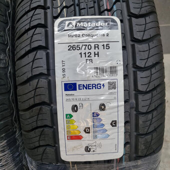 Letné pneumatiky 265/70 R15 MATADOR DOT4921 - 3