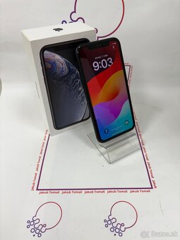 Apple iPhone XR 64GB Black-Batéria 100% - 3