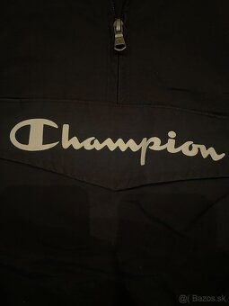 Štýlová čierna Champion bunda - Veľkosť M - 3