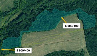 Závada – 1.834 m2 LESOV (Urbáru) – PREDAJ - 3